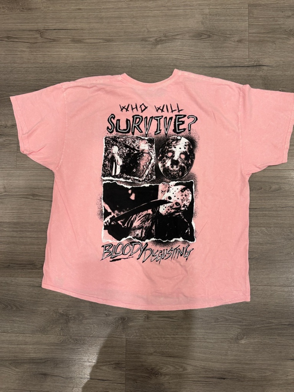 Friday The 13th Who Will Survive Bloody Disgusting Tee Men’s Size XXL